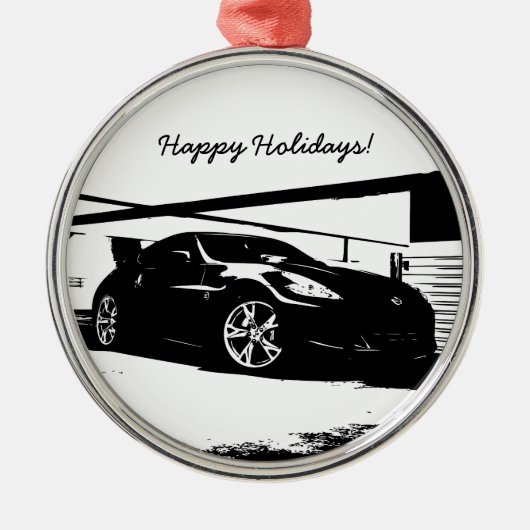 Nissan 370Z Metalen Ornament (Voorkant)
