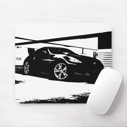 Nissan 370z Mousepad Muismat (Met muis)