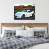Nissan 370Z NISMO Canvas Afdruk (Insitu (Slaapkamer))