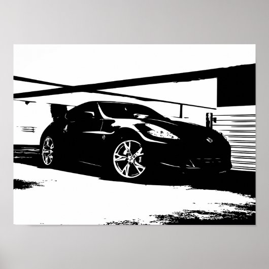 Nissan 370Z Poster (Voorkant)