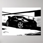 Nissan 370Z Roof Top Poster (Voorkant)