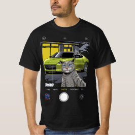 Nissan 400z Selfie Cat T-shirt