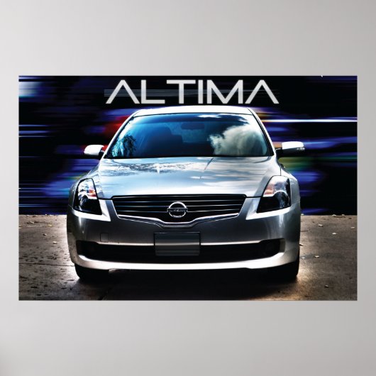 Nissan Altima 2009 Poster (Voorkant)