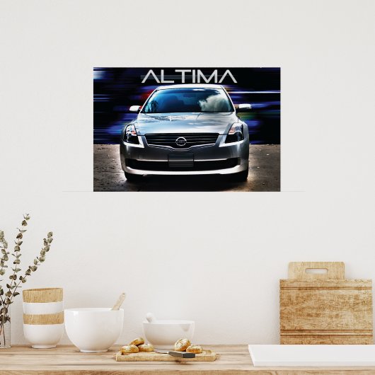 Nissan Altima 2009 Poster (Keuken)