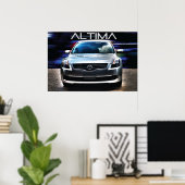 Nissan Altima 2009 Poster (Thuiskantoor)