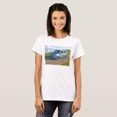 Nissan Cube op de baai T-shirt (Voorkant volledig)