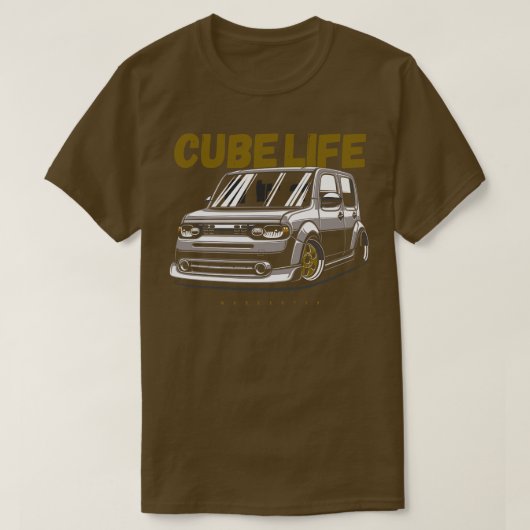 Nissan Cube TS shirt (Design voorkant)
