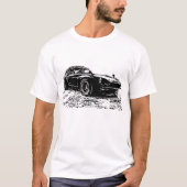 Nissan Datsun Fairlady Classic Vector Afbeelding T-shirt (Voorkant)