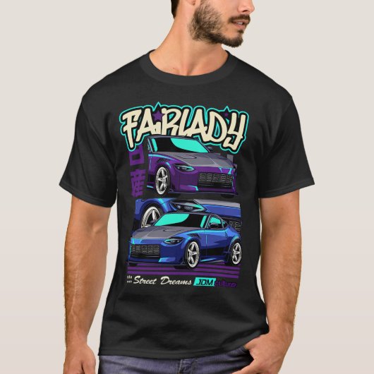 Nissan Fairlady Z JDM Cultuur T-shirt (Voorkant)