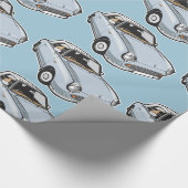 Nissan Figaro Bleek Aqua Cadeaupapier (Hoek)