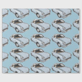 Nissan Figaro Bleek Aqua Cadeaupapier (Vlak)