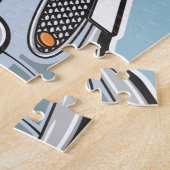 Nissan Figaro Bleek Aqua Legpuzzel (Zijkant)