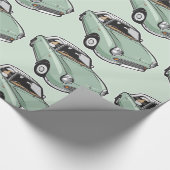 Nissan Figaro Emerald Green Cadeaupapier (Hoek)