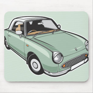 Nissan Figaro Emerald Green Muismat