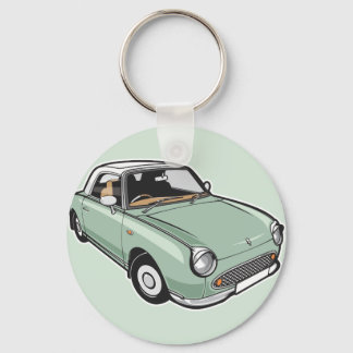 Nissan Figaro Emerald Green Sleutelhanger