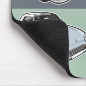 Nissan Figaro in vier kleuren Muismat (Hoek)