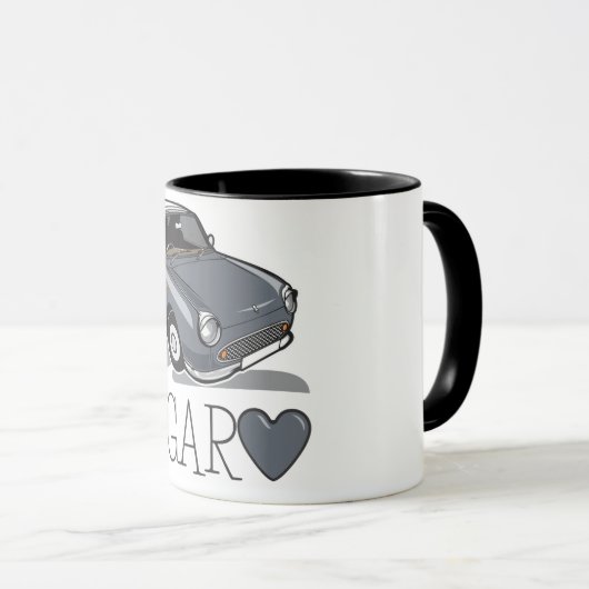 Nissan Figaro Lapiz Gray Mok (Voorkant rechts)