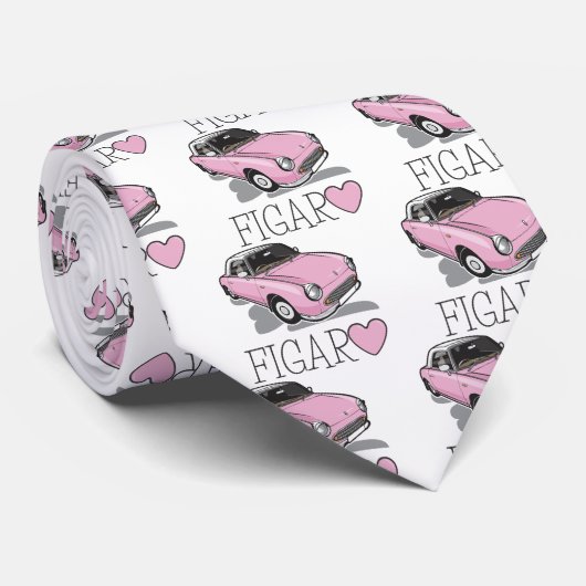 Nissan Figaro Pink Stropdas (Opgerold)