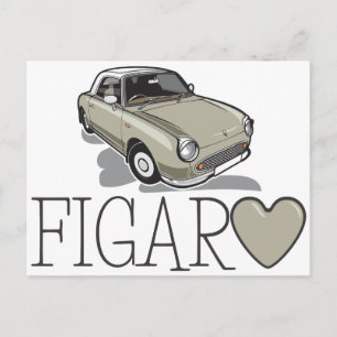 Nissan Figaro Topaz Mist Briefkaart