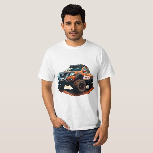Nissan Frontier Rock Crawler T-shirt (Voorkant volledig)