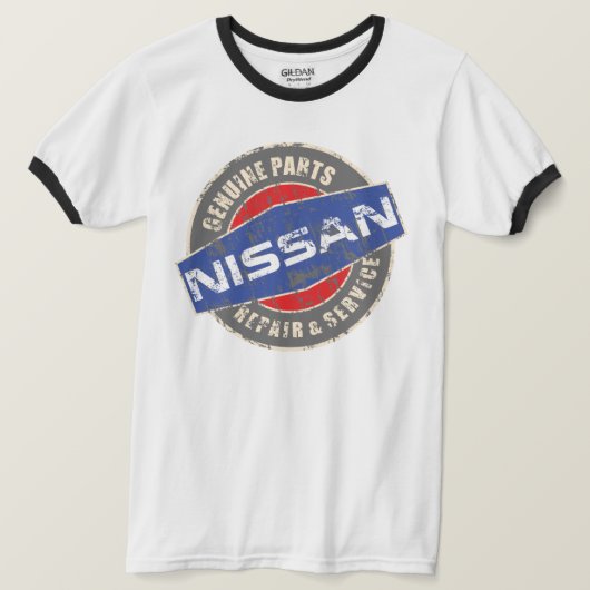 Nissan Genuine Parts T-shirt (Design voorkant)