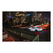 Nissan GT-R35 Libertywalk in Los Angeles Foto Afdruk (Voorkant)