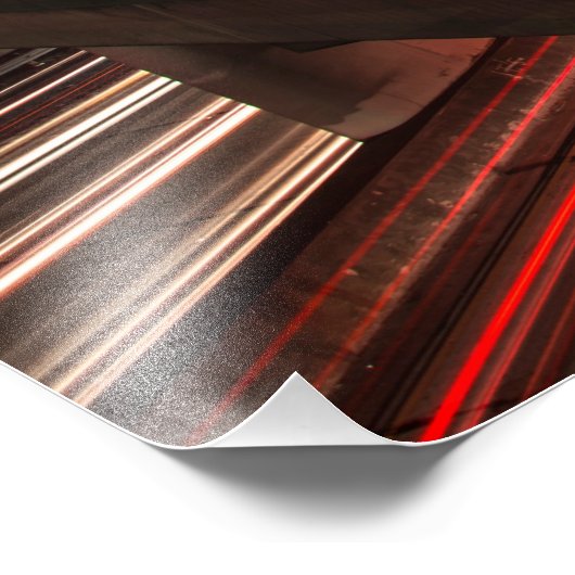 Nissan GT-R35 Libertywalk in Los Angeles Foto Afdruk (Hoek)