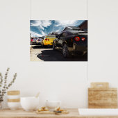 Nissan GT-R35, R34, R33, R32, Hakosuka Skyline Poster (Keuken)