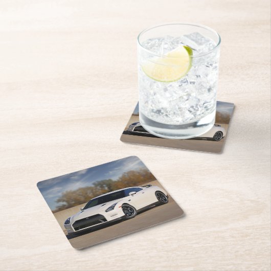 Nissan GT-R 2014 Kartonnen Onderzetters (Insitu)