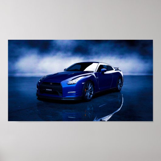 Nissan GT-R-kwaliteit Poster (Voorkant)