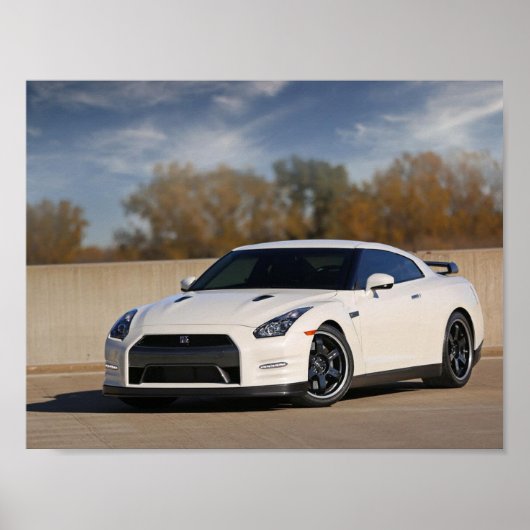 NISSAN GT-R POSTER (Voorkant)
