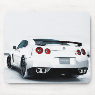 Nissan GT-R White Muismat