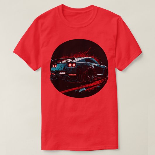 Nissan gtr 3 t-shirt (Design voorkant)