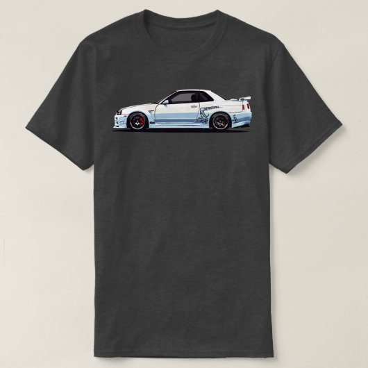 Nissan GTR R34 T-shirt (Design voorkant)