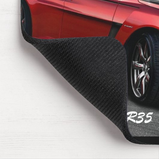 Nissan GTR R35- Mousepad Muismat (Hoek)