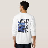Nissan GTR R-34 Hoodies het beste voor autoliefheb (Achterkant volledig)