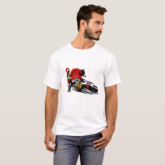 Nissan GTR T-shirt (Voorkant volledig)