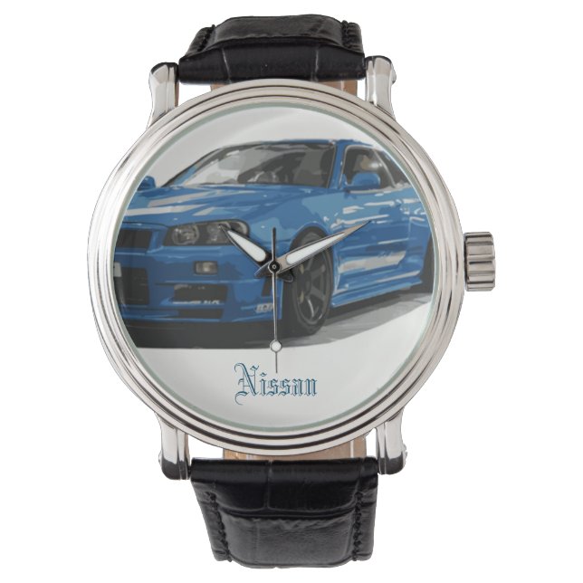 nissan horloge (Voorkant)