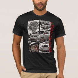 Nissan Juke Nismo RS JDM Manga Paneel T-shirt