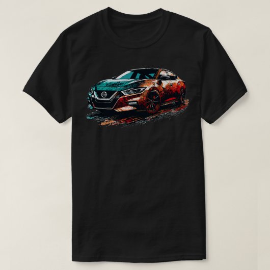 Nissan Maxima 2 T-shirt (Design voorkant)