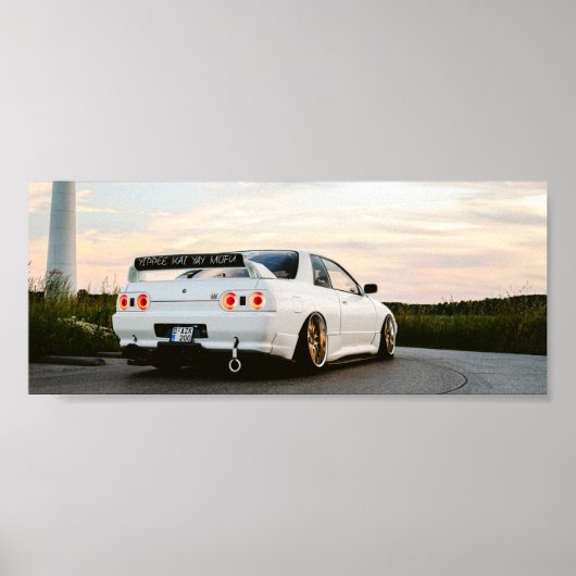 Nissan r32 poster (Voorkant)