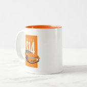 Nissan S14 Silvia Zenki Tweekleurige Koffiemok (Voorkant links)