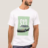Nissan Silvia S13 T-shirt (Voorkant)