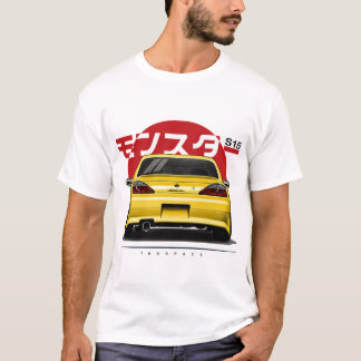 Nissan Silvia S15 Spec R Aero SR20DET JDM Car Art  T-shirt