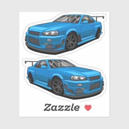 Nissan Skyline Car Sticker (Vel)