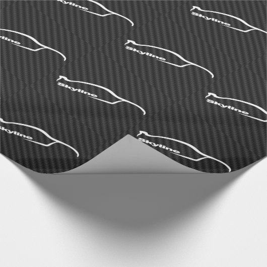 Nissan Skyline GT-R Cadeaupapier (Hoek)