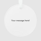 Nissan Skyline GT-R "voeg je foto toe!" Ornament (achterkant)