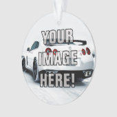 Nissan Skyline GT-R "voeg je foto toe!" Ornament (voorkant)