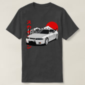 Nissan Skyline GTR R33 JDM Stijl T-shirt (Design voorkant)