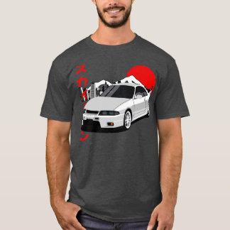 Nissan Skyline GTR R33 JDM Stijl T-shirt